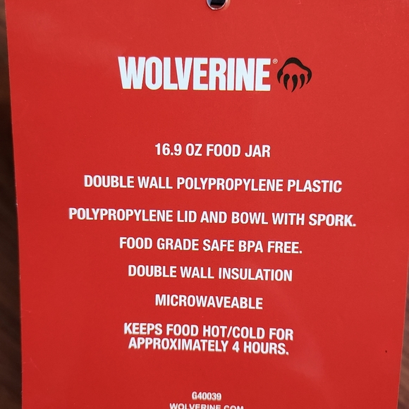 Wolverine Food Storage Container - Picture 3 of 7